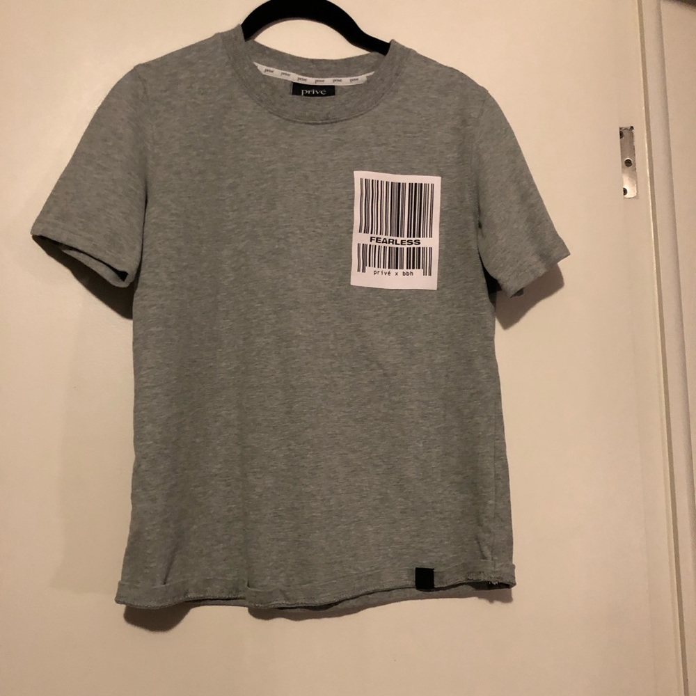 BBH privé light gray fearless shirt